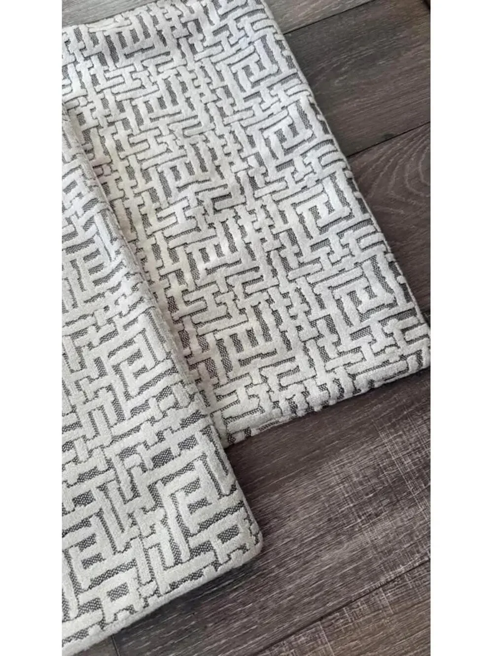 West elm gray pillow covers